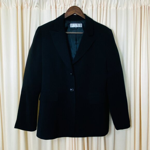 Black Blazer Size 12 Petite - Picture 4 of 16